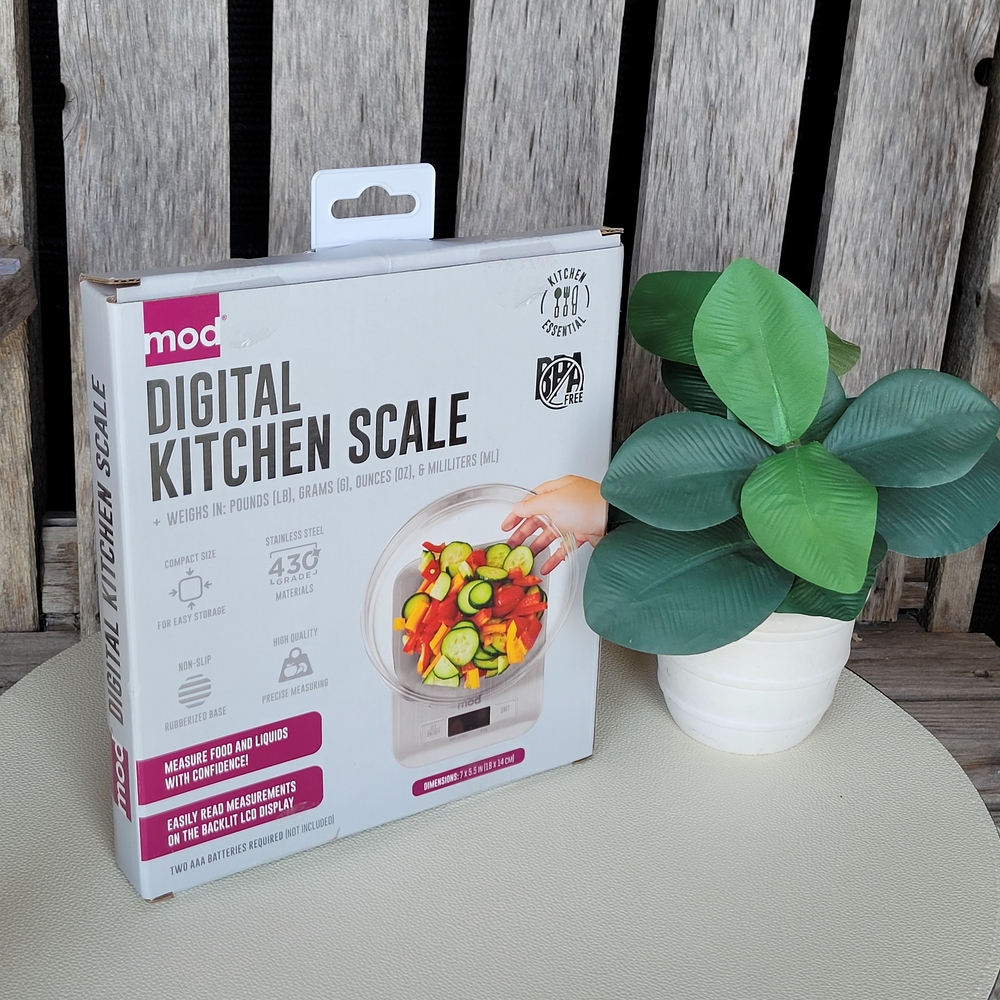 MOD Stainless Steel Digital Kitchen Scale